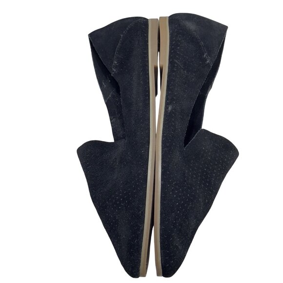 LUCKY BRAND Women's Black Suede Perforated Slip-On Loafers Casual Flats Size 10M - Picture 6 of 12